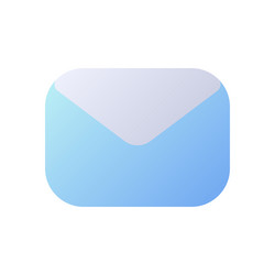unread message pixel perfect flat gradient vector image