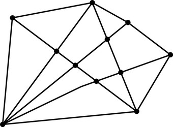 abstract geometric circuit connect lines vector image