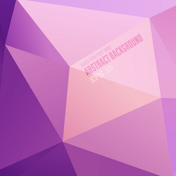 Abstract triangular background vector