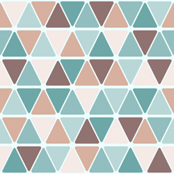 seamless abstract pattern triangles vector image
