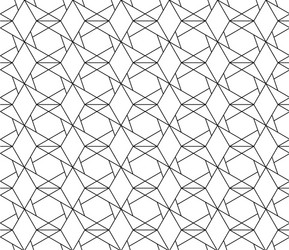 seamless geometric pattern with editable vector image