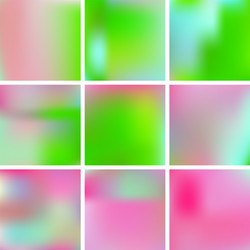 bright blurred graphics from various combinations vector image