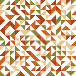background of different color chaotic triangles vector image