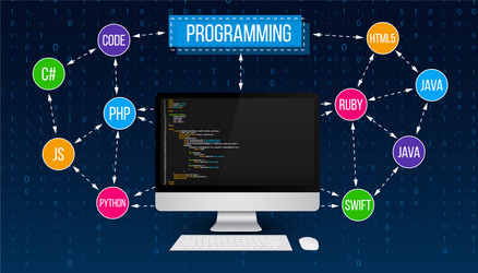 creative programming vector