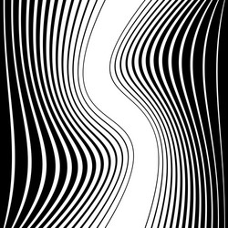 wavy ripply vertical lines abstract background art vector image