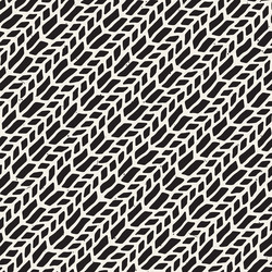 seamless pattern with hand drawn brush strokes vector image