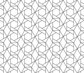 Seamless geometric pattern with editable vector