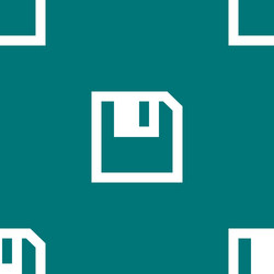 floppy disk web icon flat design seamless pattern vector image