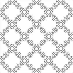 geometric pattern with triangular elements vector image