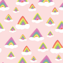 Triangle rainbow prism texture seamless Royalty Free Vector