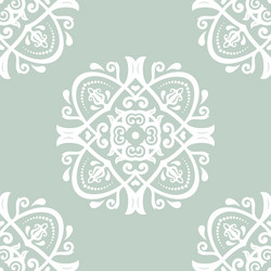 damask seamless pattern abstract background vector image