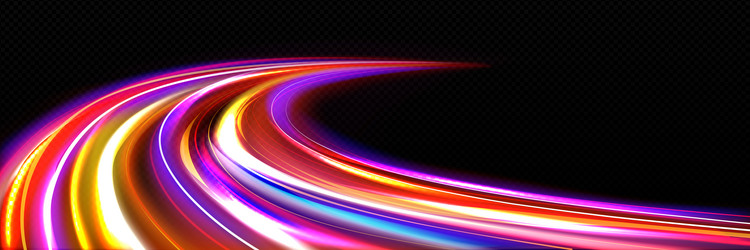 fast line effect speed motion light background vector image