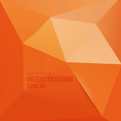 abstract triangular background vector image