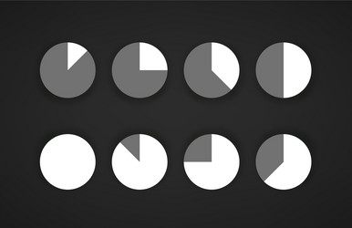 web and mobile app preloader template isolated vector image