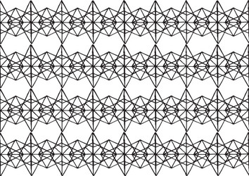 Intricate Abstract Tracery Pattern vector image