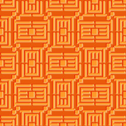 puzzle geometric seamless pattern simple vector image