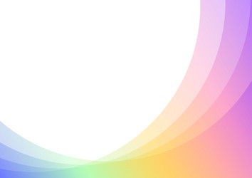 pastel curve layer abstract background vector image