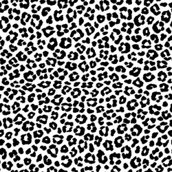 Irregular Leopard Print Seamless Pattern vector image