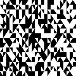 Geometric Triangles Pattern vector image