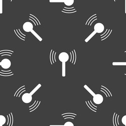 wireless signal pattern vector image
