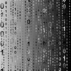 Binary Code Background vector image