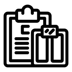 security system connecting to server vector image