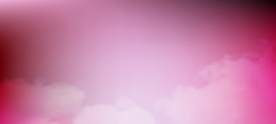 modern colorful gradient background with clouds vector image