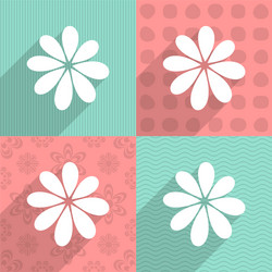 flower icon vector