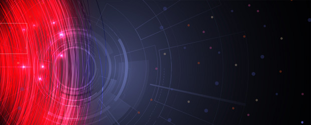 neural network concept connected cells with links vector image