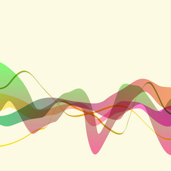 an abstract background pattern with wavey lines vector image