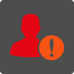 patient problem rounded square button vector image