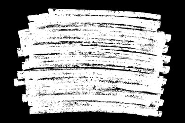 scribble hand drawn in chalk on black background Vector Image