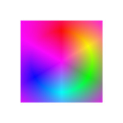 smooth abstract rainbow gradient background vector image