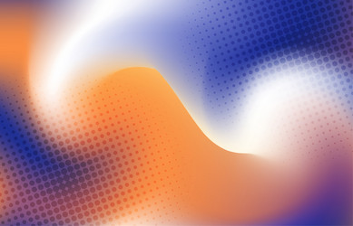 abstract colorful mesh design with dots halftone vector image
