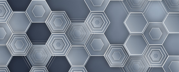 geometric hexagon abstract background with simple vector image
