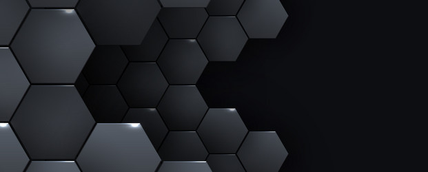 geometric hexagon abstract background with simple vector image