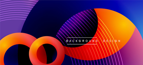 color block abstract background dynamic vector image