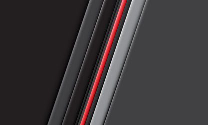 abstract red grey lines slash dynamic geometric vector image