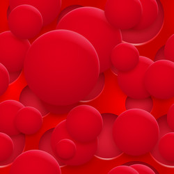 seamless pattern holes and circles with shadows vector image
