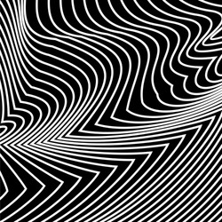 abstract lines pattern waves background vector image