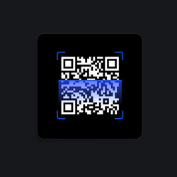 qr code scanner digital widget vector image
