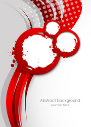 Abstract wavy background Royalty Free Vector Image