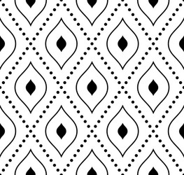 geometric seamless pattern abstract background vector image