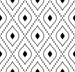 Geometric seamless pattern abstract background vector