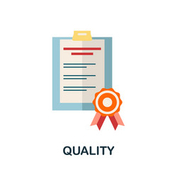 quality icon simple element from core values vector image