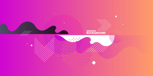 abstract background with a dynamic splashes vector image
