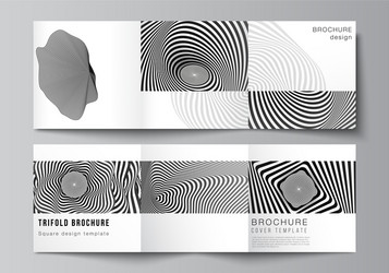 minimal editable layout square format vector image