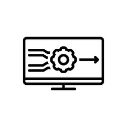 Output Vector Graphic Outputs Royalty Free Vector Image - VectorStock