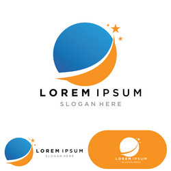 Star logo and symbol icon template Royalty Free Vector Image