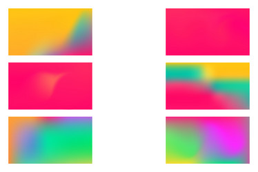 abstract colored blurred gradient mesh background vector image